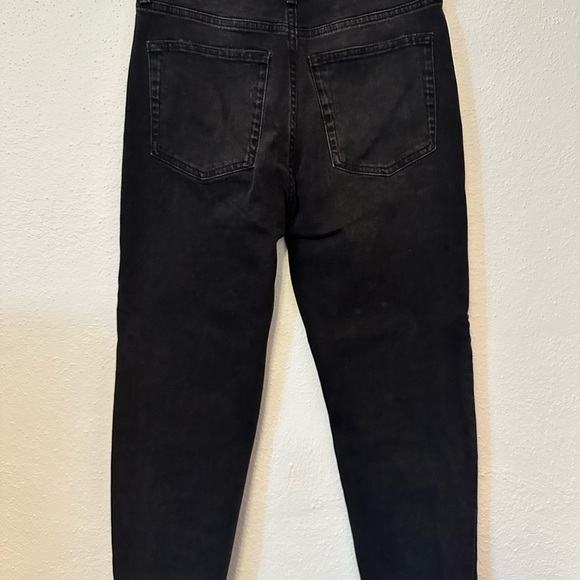 Gap Cheeky Straight Jeans 4/27R Black - Picture 3 of 4